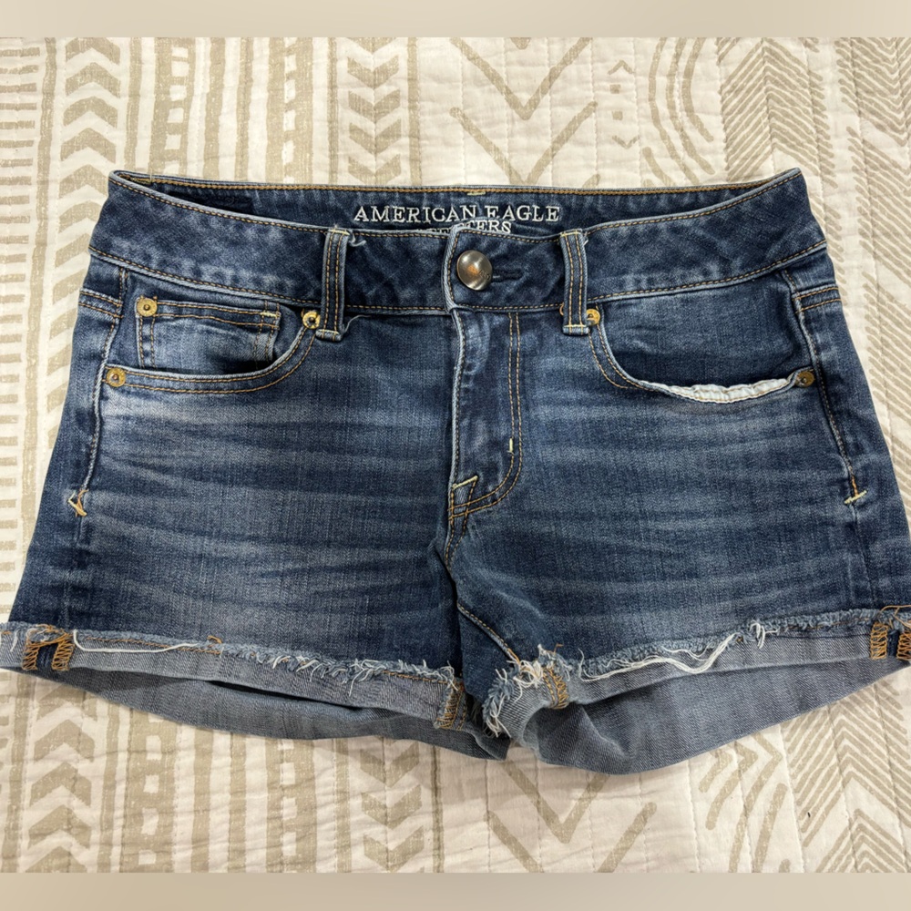 American eagle denim shorts